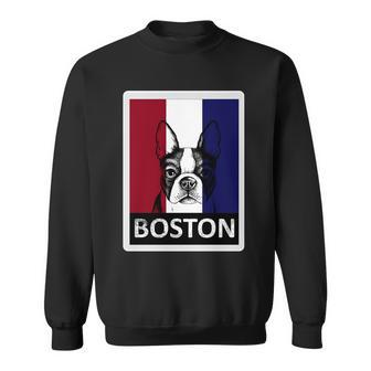 Boston Terrier Portrait Sweatshirt - Monsterry DE