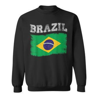 Brazilian Flag Tourist Holiday Destination Brazil Flag Sweatshirt - Thegiftio UK
