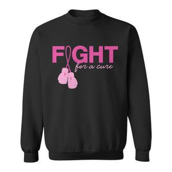 Breast Cancer Fight For A Cure Sweatshirt - Monsterry