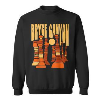 Bryce Canyon National Park Vintage Hoo Doo Retro Graphic Sweatshirt - Seseable