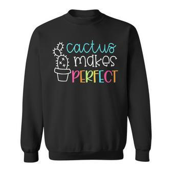 Cactus Teacher Cute Teacher Sweatshirt - Thegiftio UK