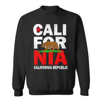 Cali California Republic Logo Tshirt Sweatshirt - Monsterry