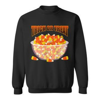 Candy Corn Trick Or Treat Halloween Tshirt Sweatshirt - Monsterry DE