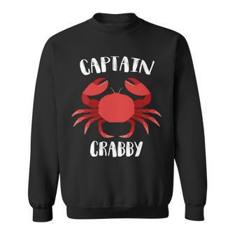 Captain Crabby Tshirt Sweatshirt - Monsterry UK