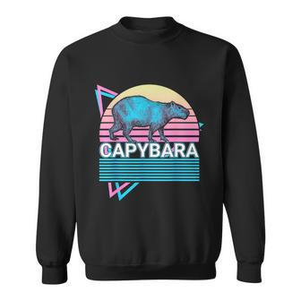 Capybara Retro Sweatshirt - Monsterry