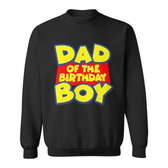 Cartoony Dad Of The Birthday Boy Tshirt Sweatshirt - Monsterry