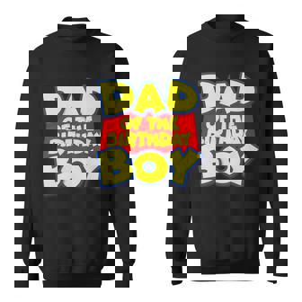 Cartoony Dad Of The Birthday Boy Tshirt Sweatshirt - Monsterry