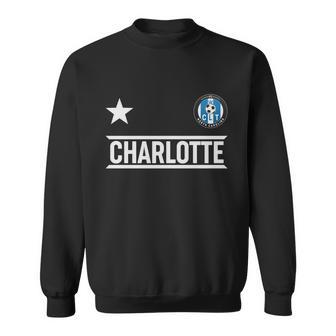 Charlotte North Carolina Soccer Jersey Sweatshirt - Monsterry CA