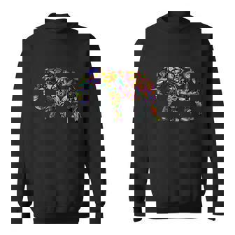 Cheerful Elephant Sweatshirt - Thegiftio UK