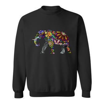 Cheerful Elephant Tshirt Sweatshirt - Monsterry