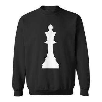 Chess Costume King Halloween Matching Group Friends Family Sweatshirt - Seseable