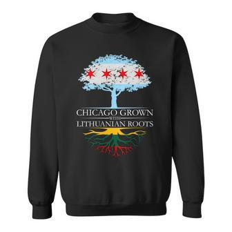 Chicago Grown With Lithuanian Roots Tshirt Sweatshirt - Monsterry