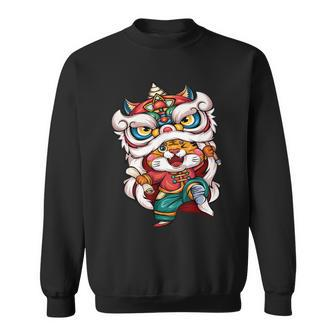 Chinese Zodiac New Year Of The Tiger Sweatshirt - Monsterry AU