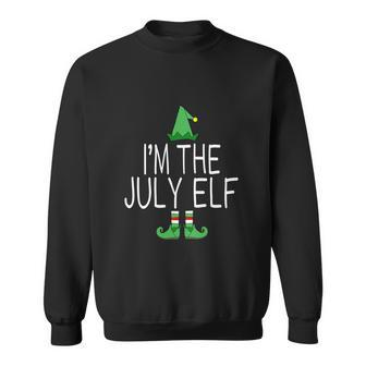 Christmas In July Funny Im The July Elf Sweatshirt - Monsterry