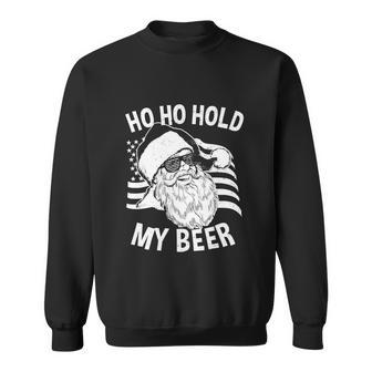 Christmas In July Hipster Santa Ho Ho Sweatshirt - Monsterry
