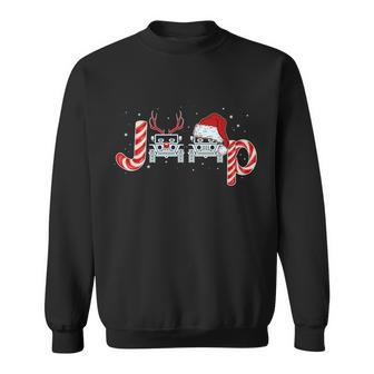 Christmas Off Road Car Reindeer Sweatshirt - Monsterry DE