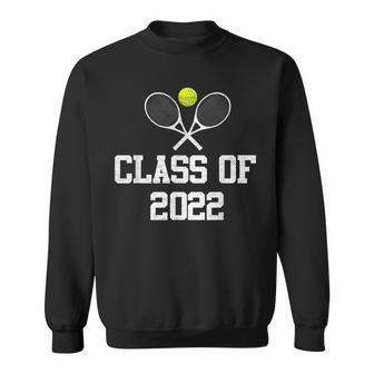 Class Of 2022 Graduation Senior Tennis Player Sweatshirt - Seseable