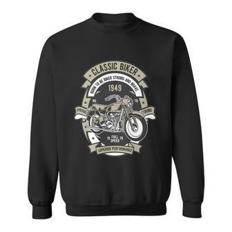 Classic Biker Sweatshirt - Monsterry