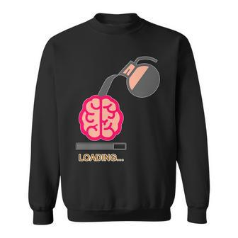 Coffee Loading Brain Sweatshirt - Monsterry CA