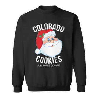 Colorado Cookies Are Santas Favorite Tshirt Sweatshirt - Monsterry DE