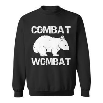 Combat Wombat Tshirt Sweatshirt - Monsterry