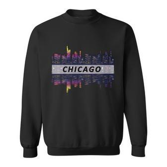 Cool Chicago Skyline Sweatshirt - Monsterry