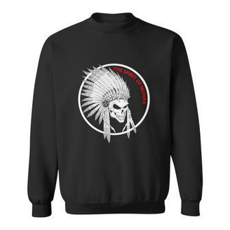 Cool Design Munro Spirit Indian Skulls Graphic Design Printed Casual Daily Basic Sweatshirt - Thegiftio UK
