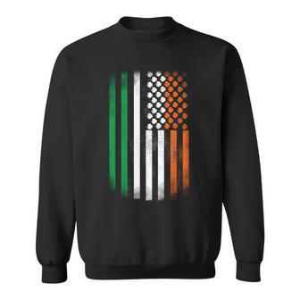 Cool Irish American Flag Tshirt Sweatshirt - Monsterry CA