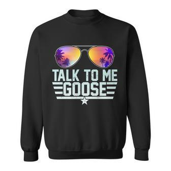 Cool Retro Talk To Me Goose Tshirt Sweatshirt - Monsterry