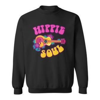 Costume Hippie Soul Funny Halloween Retro Party Women Men Sweatshirt | Mazezy UK
