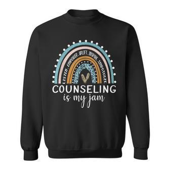 Counseling Is My Jam School Counselor Appreciation Sweatshirt - Seseable