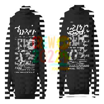 Cousin Crew 2022 Summer Vacation Beach Family Trip Matching Sweatshirt - Thegiftio UK