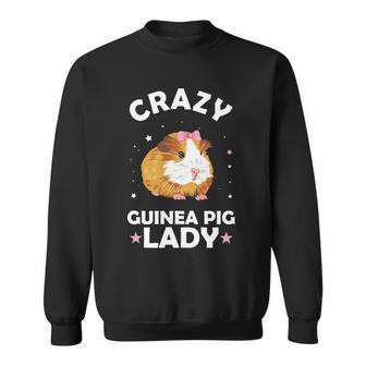 Crazy Guinea Pig Lady Sweatshirt - Monsterry AU