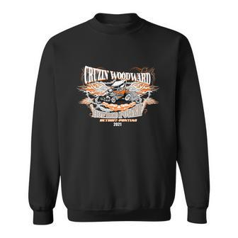 Cruising Woodward Hotrod Power Graphic Design Printed Casual Daily Basic Sweatshirt - Thegiftio UK