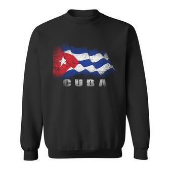 Cuban Flag Cuba V2 Sweatshirt - Monsterry DE