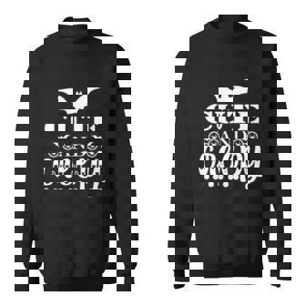 Cute And Creepy Halloween Quote Sweatshirt - Thegiftio