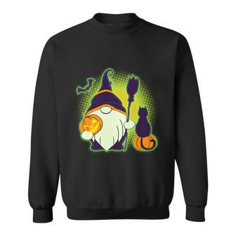 Cute Halloween Funny Halloween Day Cute Gnome Graphic Design Printed Casual Daily Basic Sweatshirt - Thegiftio UK