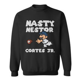 Cute Nasty Nestor Cortes Jr Baseball Legend Catch Ball Sweatshirt - Monsterry UK