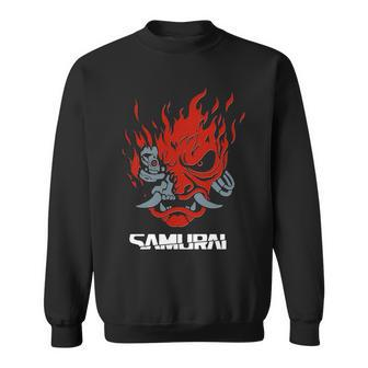 Cyberpunk Cyborg Samurai Sweatshirt - Monsterry UK