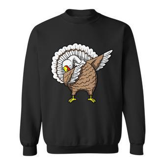 Dabbing Turkey Funny Thanksgiving Day Tshirt Sweatshirt - Monsterry DE