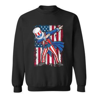 Dabbing Uncle Sam T Shirt 4Th Of July Men Kids Boys Gifts Sweatshirt - Monsterry CA