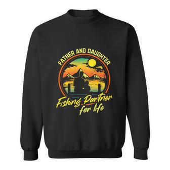 Dad And Daughter Matching Fishing Fathers Day Sweatshirt - Monsterry