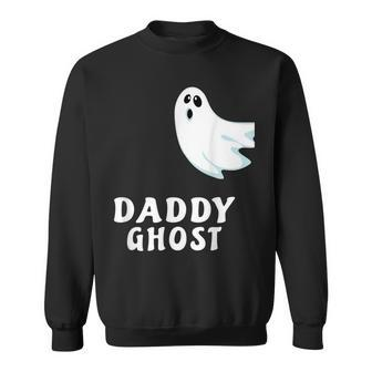 Daddy Ghost Funny Spooky Halloween Ghost Halloween Dad Sweatshirt - Thegiftio