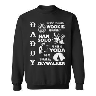Daddy Is My Favorite Superheroes Gift For Fathers Day Sweatshirt - Thegiftio UK