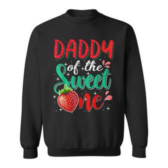 Daddy Of The Sweet One Birthday Party Theme Matching Family Sweatshirt - Thegiftio UK