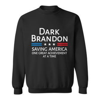 Dark Brandon Saving America Funny Joe Biden Graphic Design Printed Casual Daily Basic V3 Sweatshirt