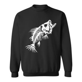 Dead Fish Skeleton Xray Sweatshirt - Monsterry AU