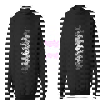 Demigirl Pride Cat Lgbt Demi Girl Flag Cute Kawaii Cats Sweatshirt - Thegiftio