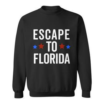 Desantis Escape To Florida Cute Gift Meaningful Gift Sweatshirt - Monsterry