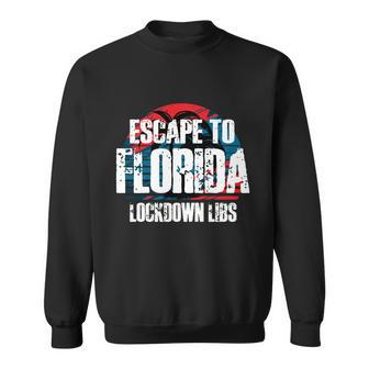 Desantis Escape To Florida Gift V2 Sweatshirt - Monsterry